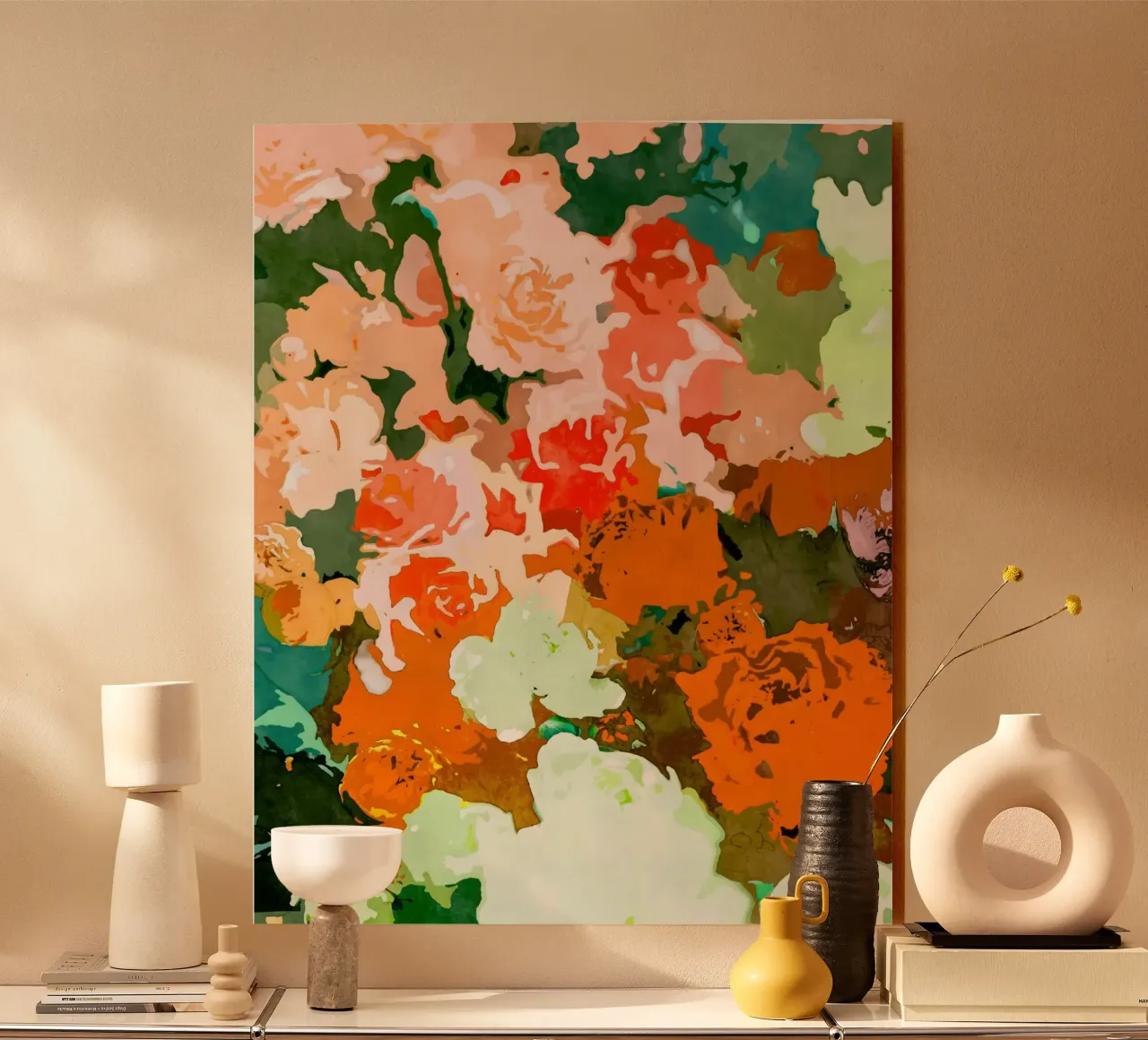 Velluto floreale plexiglass da 83oranges.com