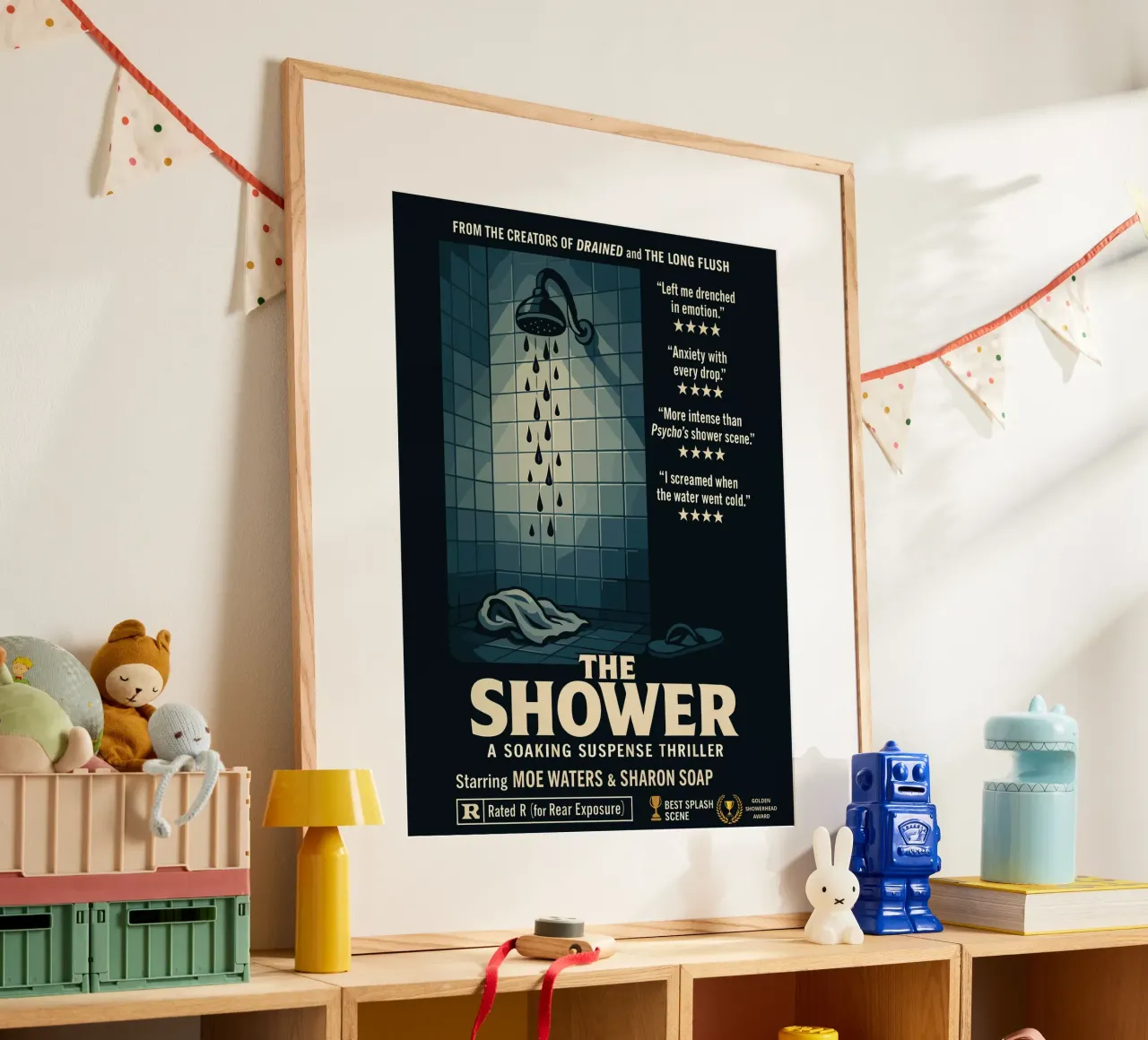 The Shower: A Soaking Suspense Thriller poster da ramosashop