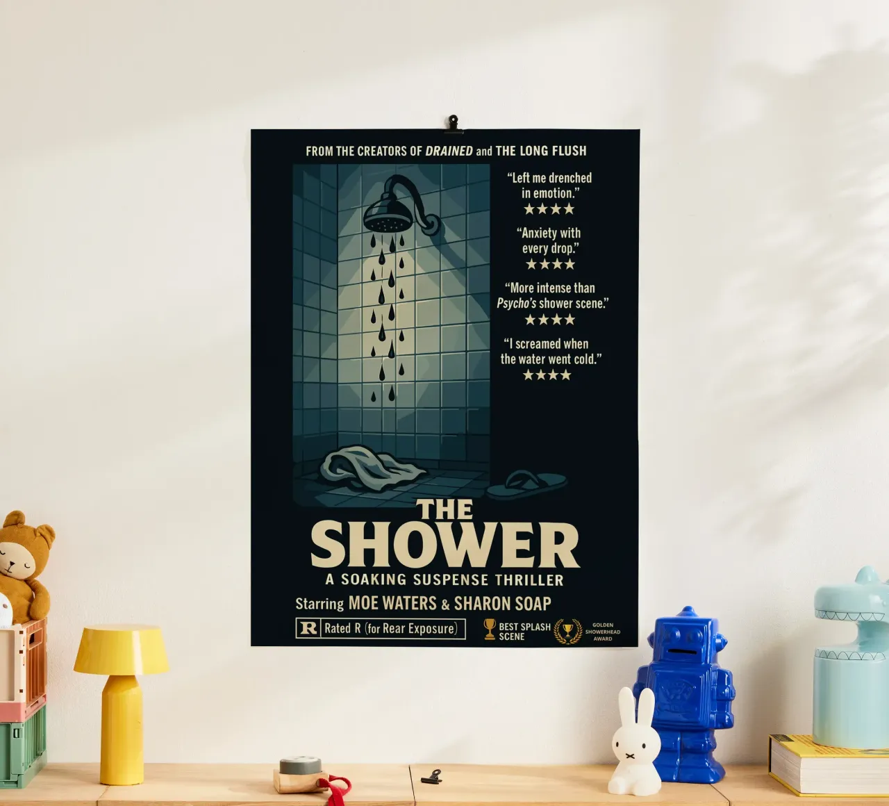 The Shower: A Soaking Suspense Thriller poster da ramosashop