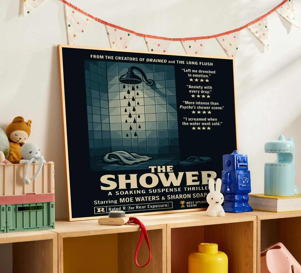 The Shower: A Soaking Suspense Thriller poster da ramosashop