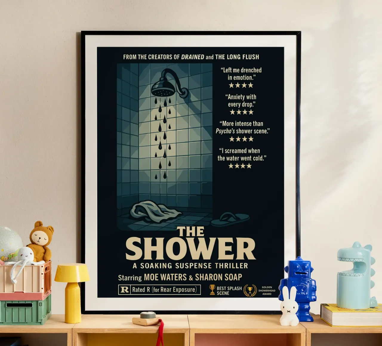 The Shower: A Soaking Suspense Thriller poster da ramosashop