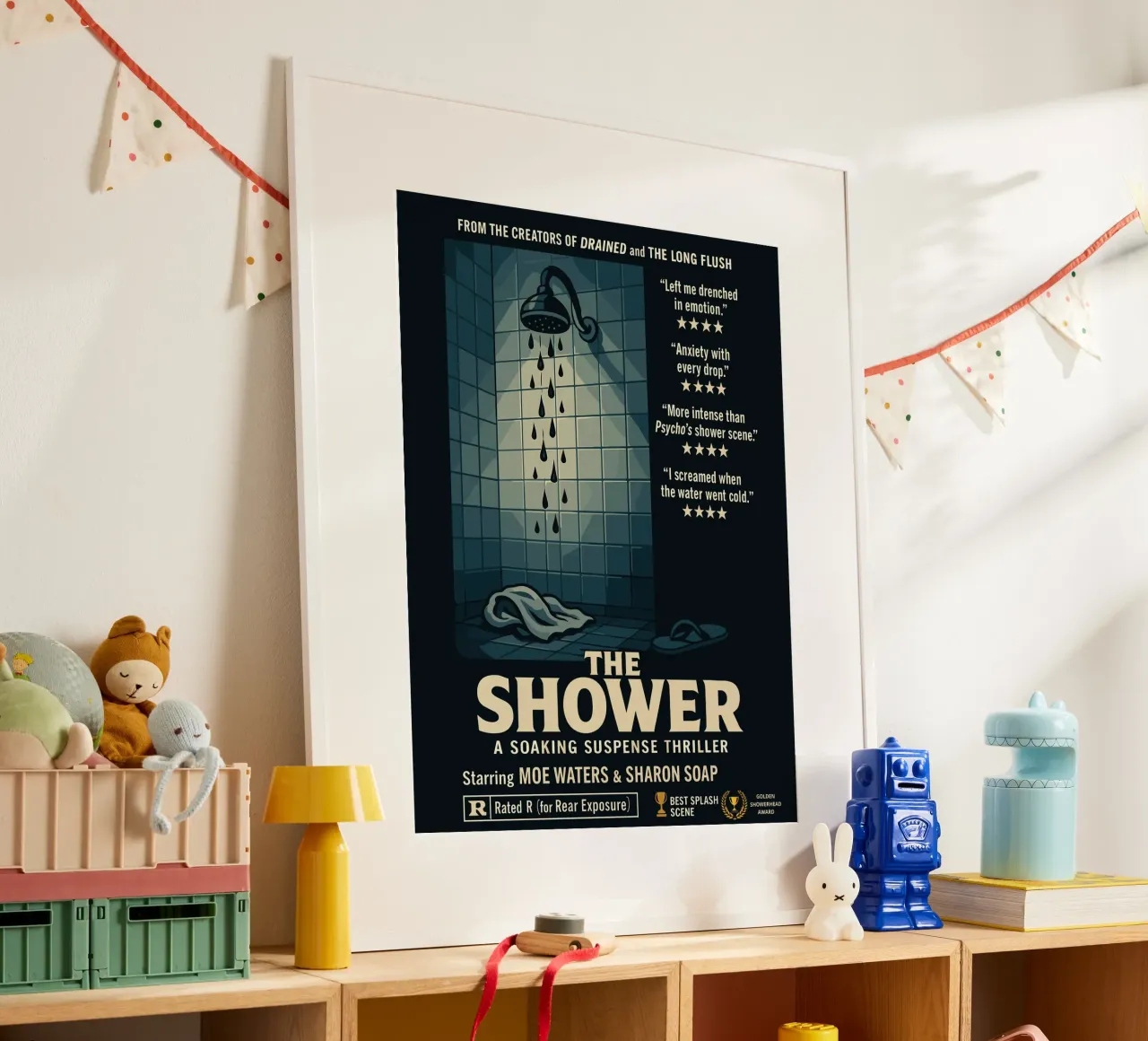 The Shower: A Soaking Suspense Thriller poster da ramosashop