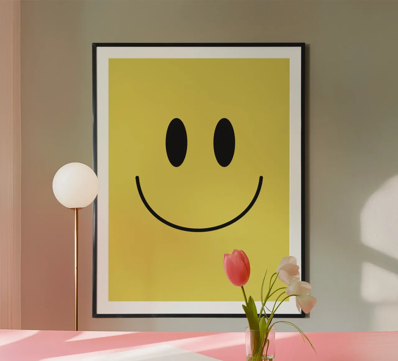 Sorriso giallo poster da Paigaam Studio