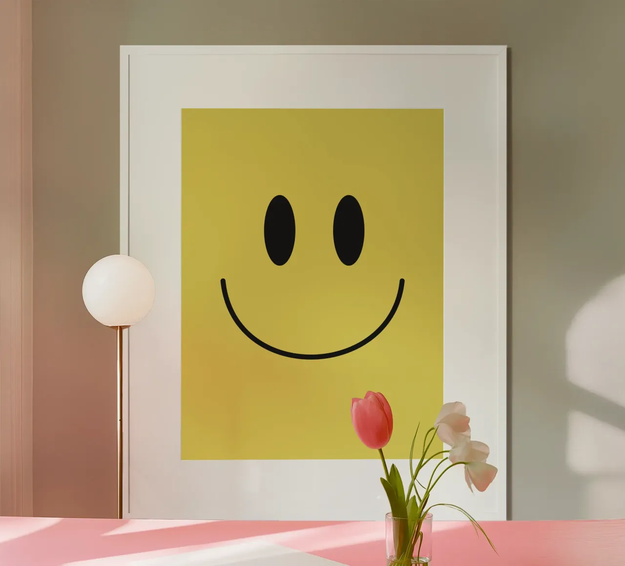 Sorriso giallo poster da Paigaam Studio