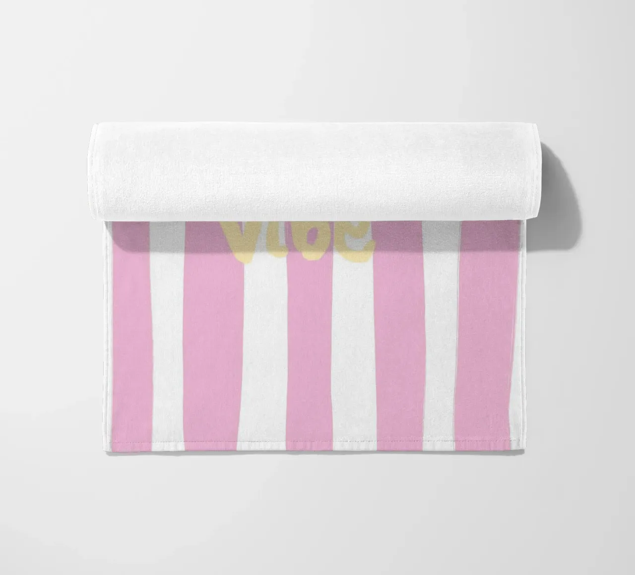 Summer Vibe Stripes serviette de plage de Poster Print Studio