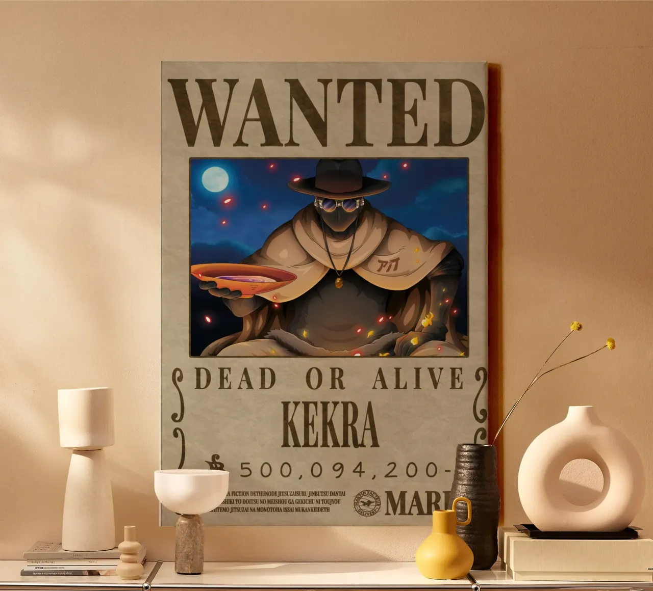 Gezocht Kekra canvas met Baklijst van Green