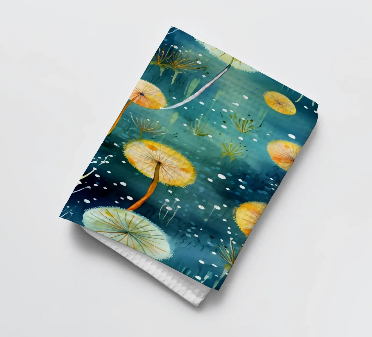 Pissenlits cosmiques torchon de Botanical Pattern House