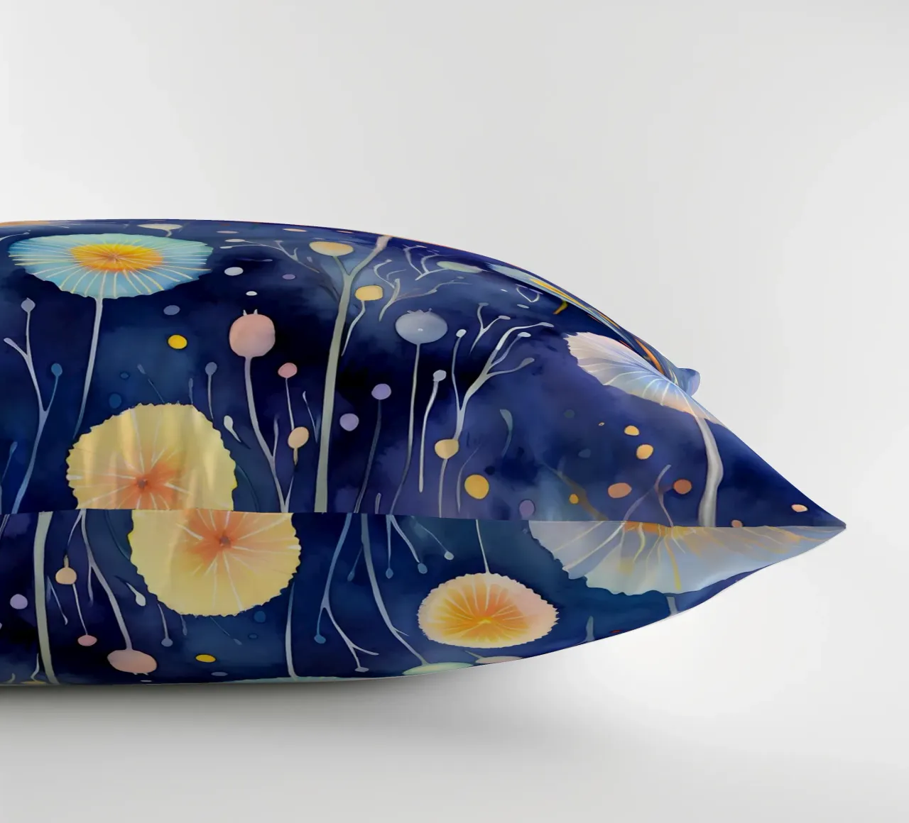 Denti di leone cosmici cuscino da Botanical Pattern House