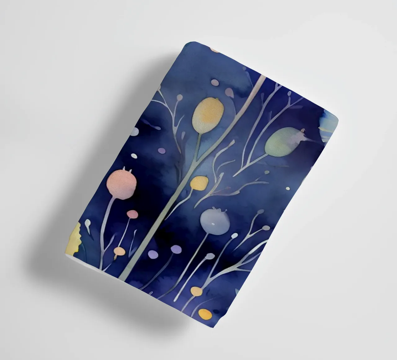Cosmic Dandelions towel by Botanical Pattern House