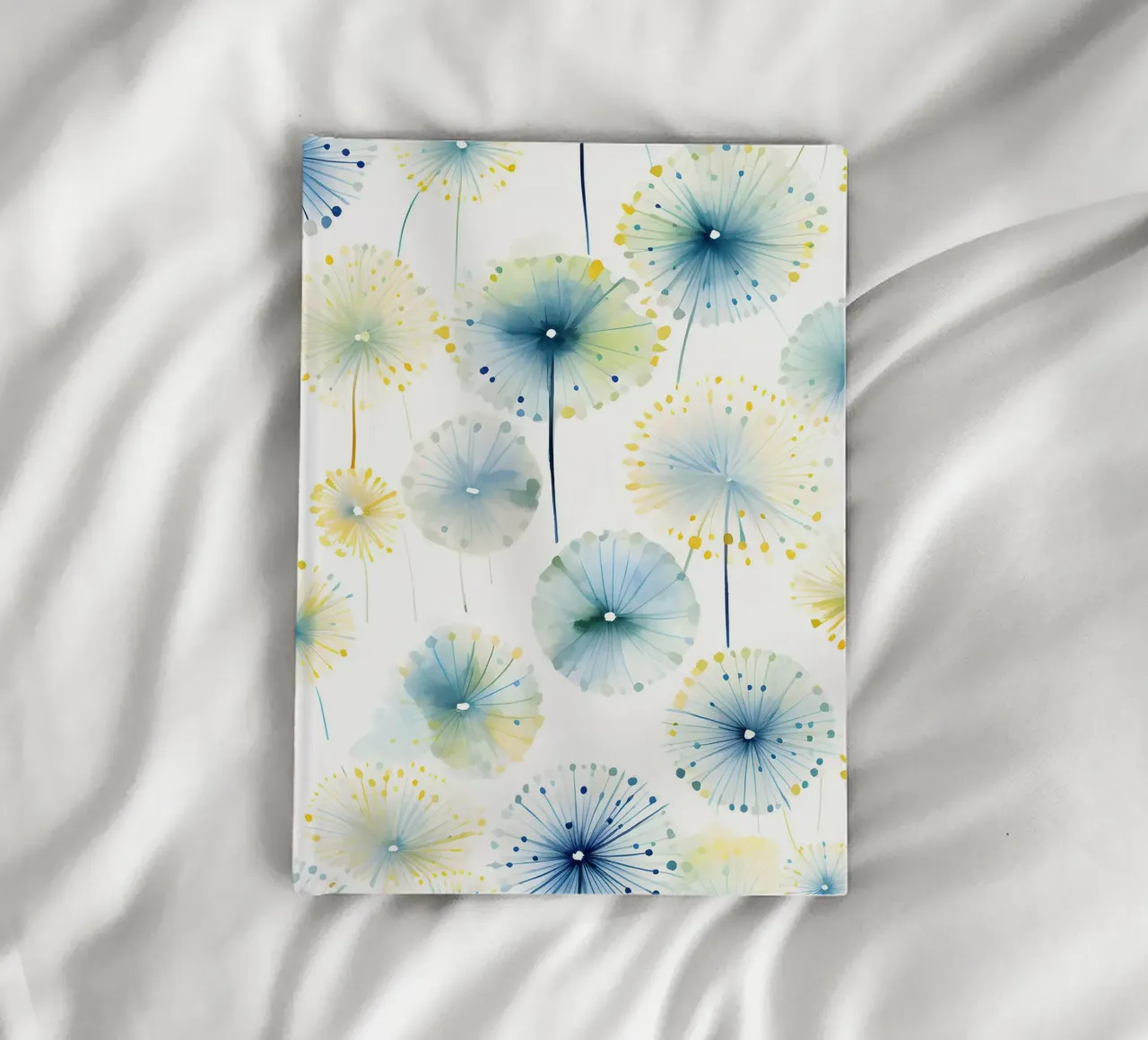 Daydream Dandelions notebook by Botanical Pattern House