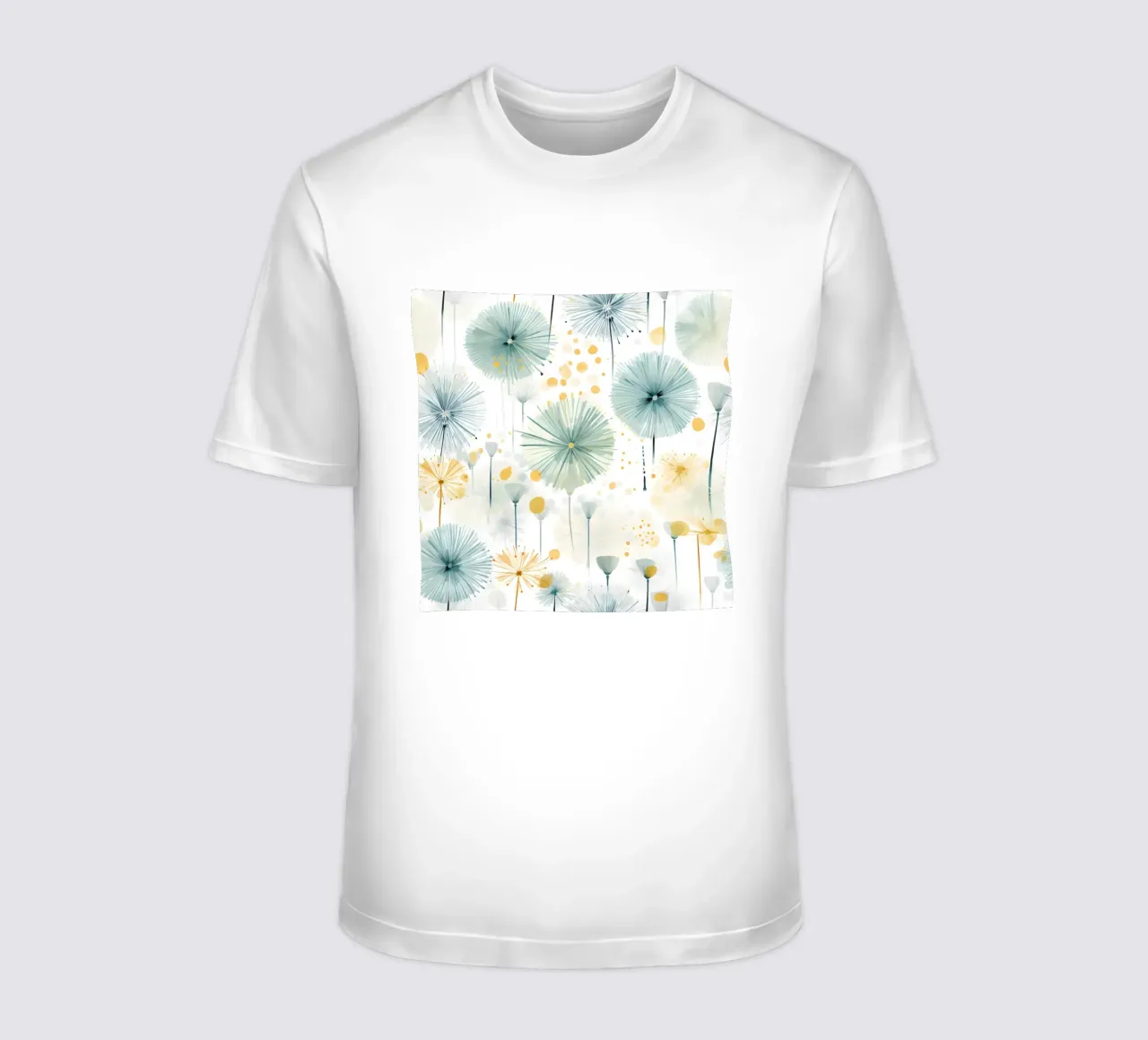Denti di leone ad occhi aperti t-shirt da Botanical Pattern House