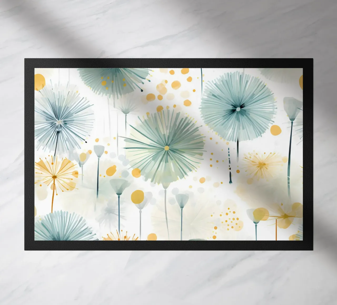 Denti di leone ad occhi aperti zerbino da Botanical Pattern House