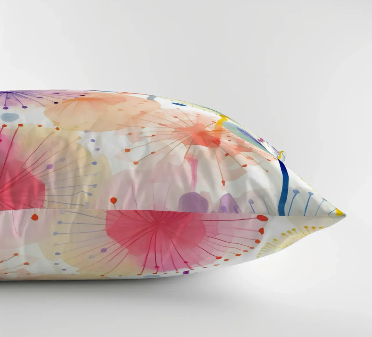 Denti di leone ad occhi aperti cuscino da Botanical Pattern House