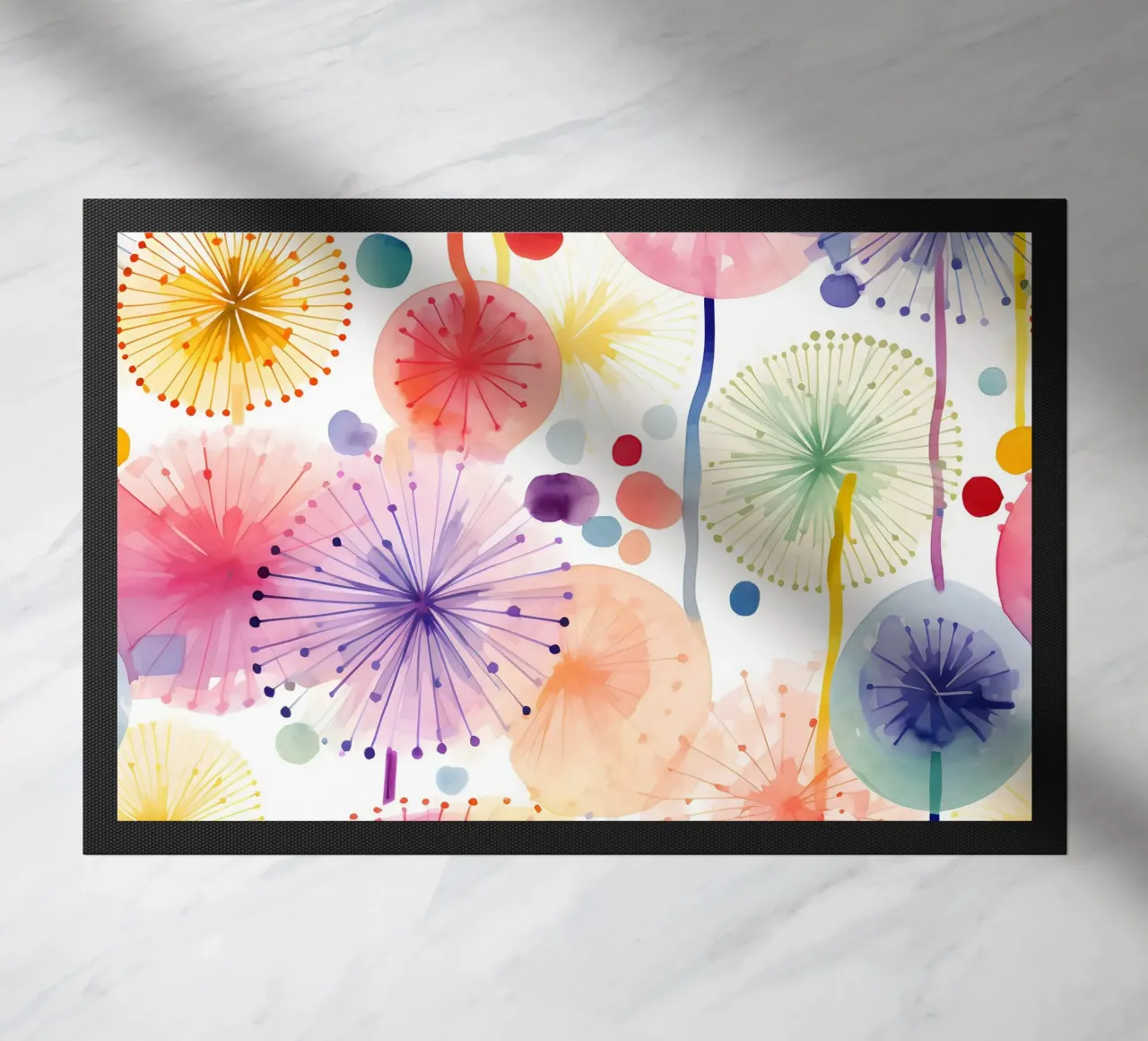 Denti di leone ad occhi aperti zerbino da Botanical Pattern House