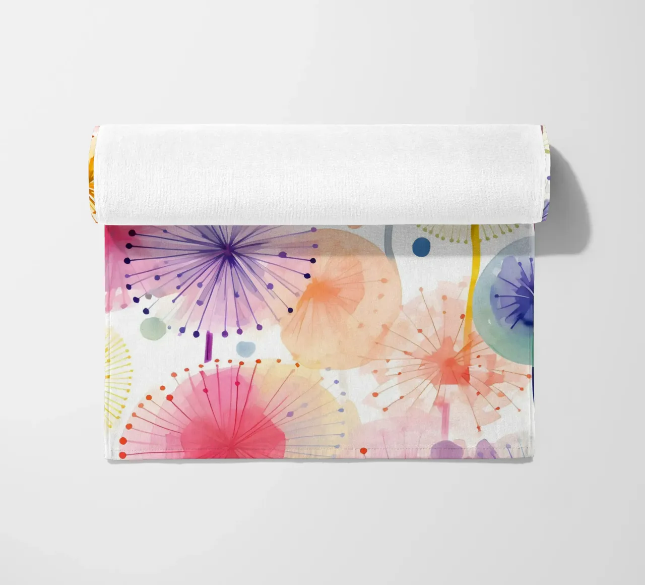 Denti di leone ad occhi aperti telo mare da Botanical Pattern House