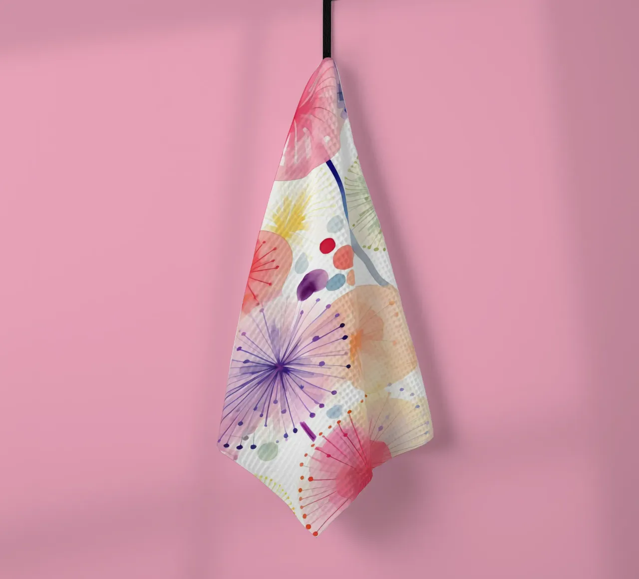Denti di leone ad occhi aperti canovaccio da cucina da Botanical Pattern House