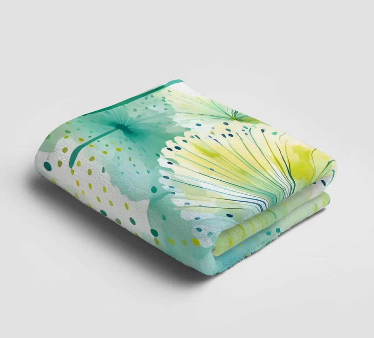 Denti di leone ad occhi aperti asciugamano da bagno da Botanical Pattern House