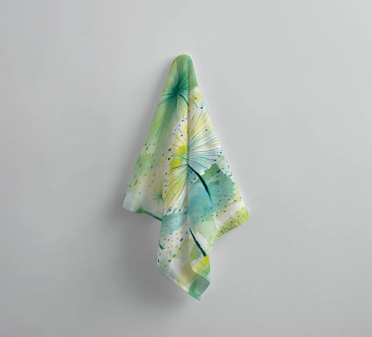 Denti di leone ad occhi aperti asciugamano da bagno da Botanical Pattern House