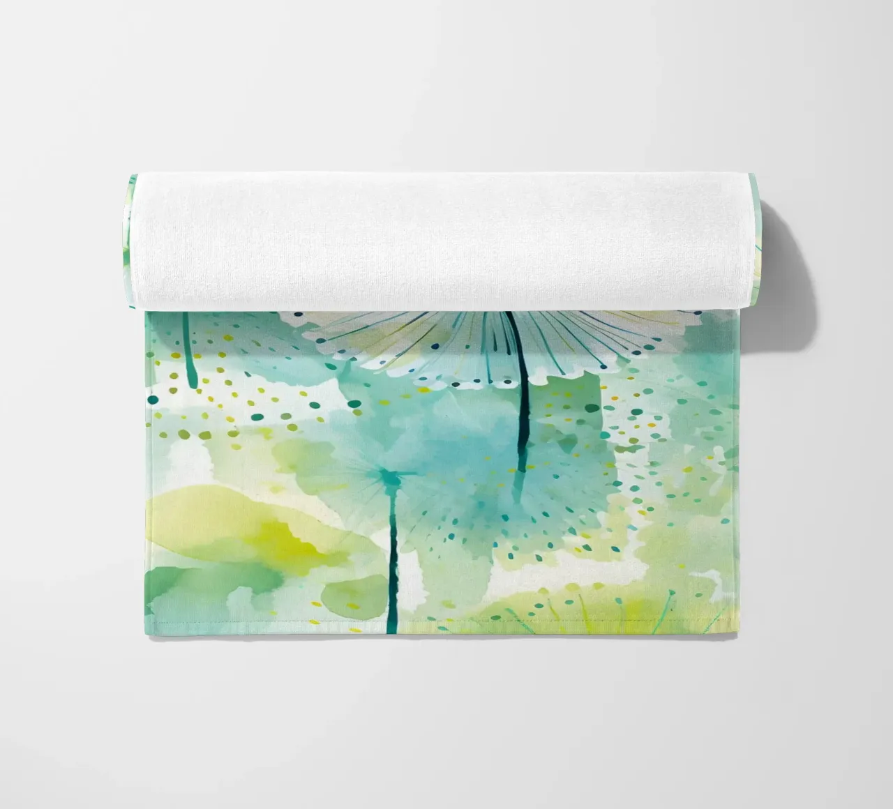 Denti di leone ad occhi aperti telo mare da Botanical Pattern House
