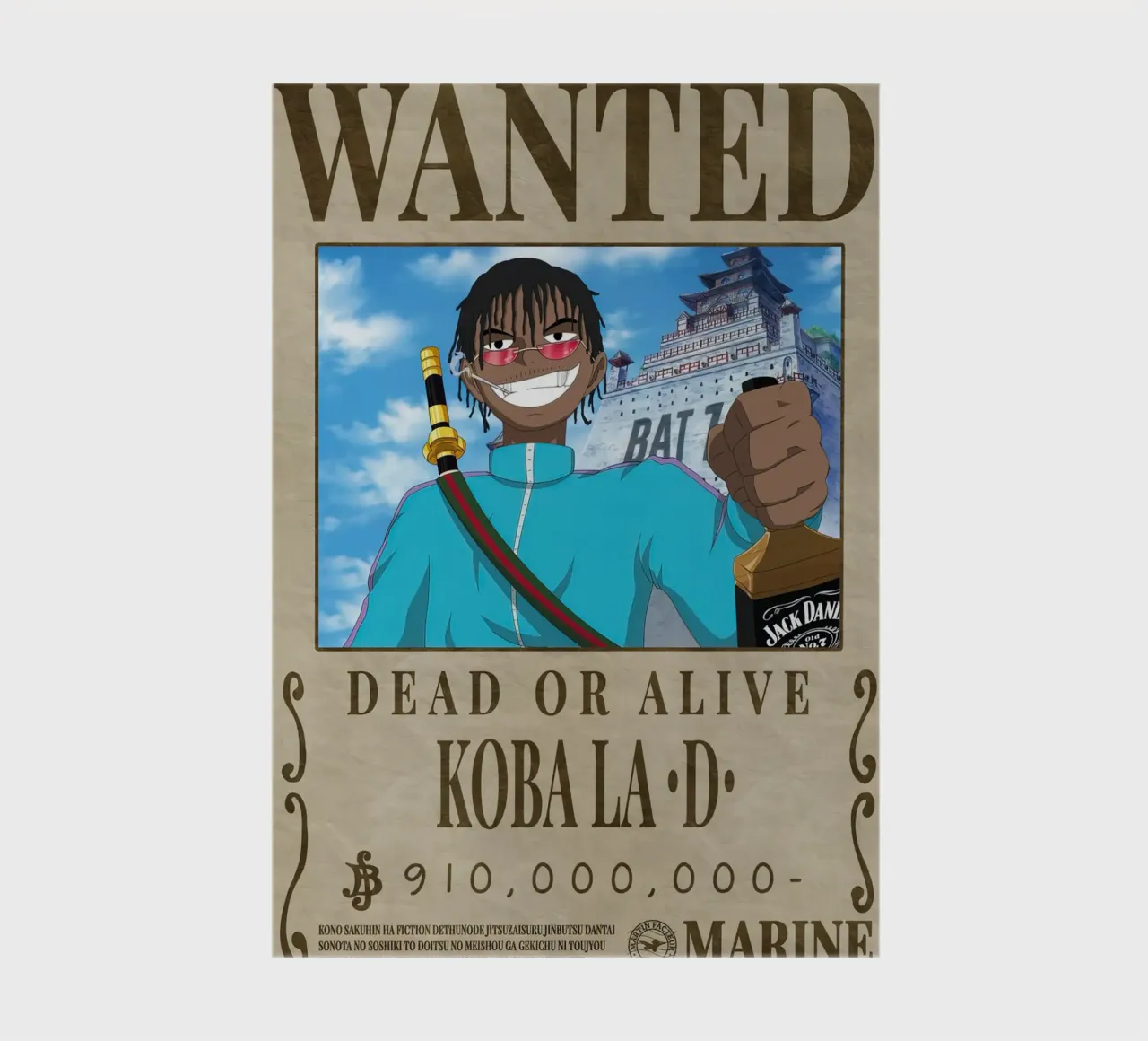 Wanted Koba La D notebook by Green