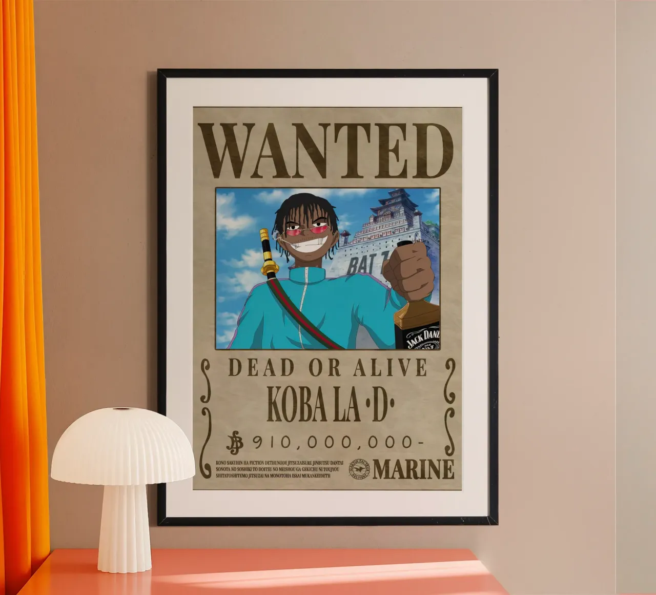 Cercasi Koba La D poster con telaio in plastica da Green