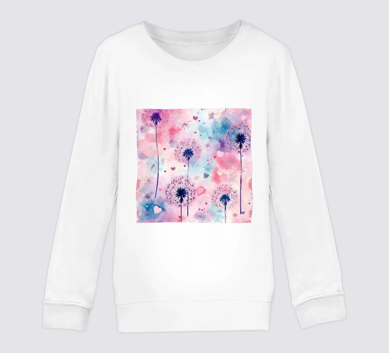 Galassia di denti di leone sognanti felpa bambino da Botanical Pattern House