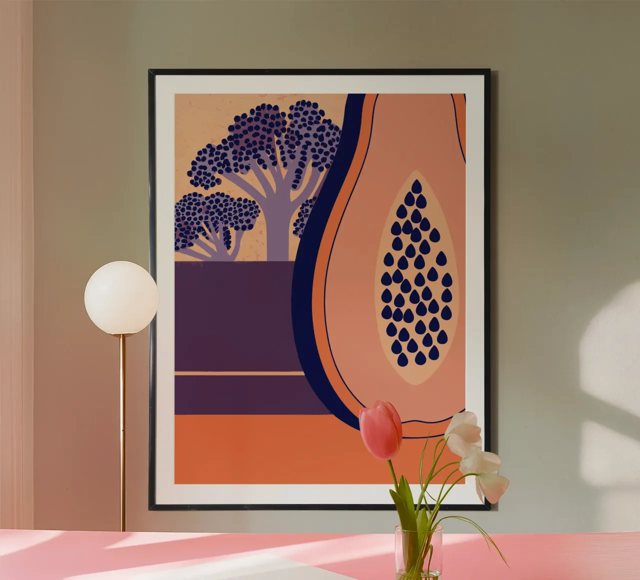 Frutto della papaya poster da TODAY'S SHOP