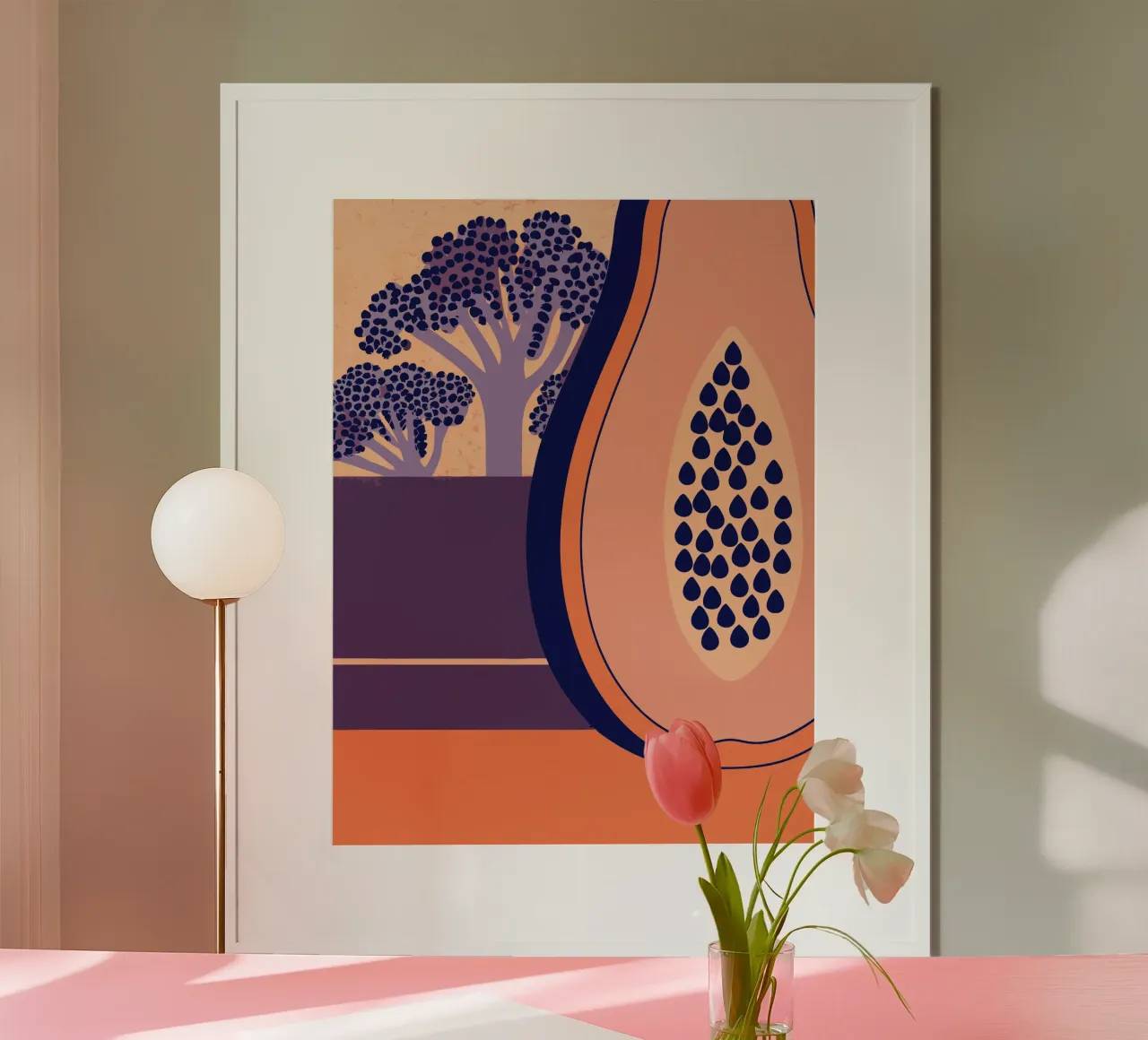 Frutto della papaya poster da TODAY'S SHOP