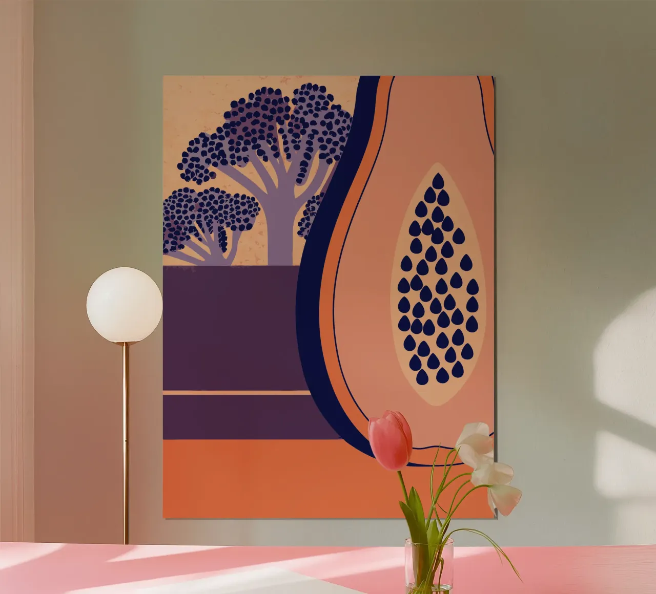Frutto della papaya poster da TODAY'S SHOP
