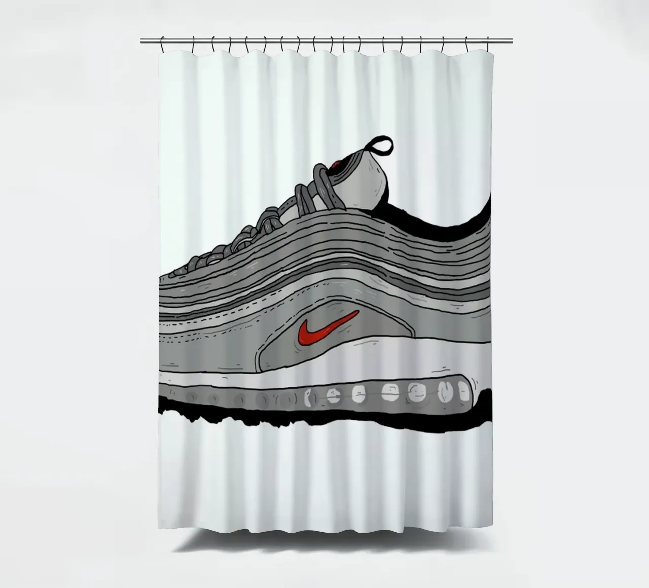 Airmax 97 shower curtain by Nick Cocozza