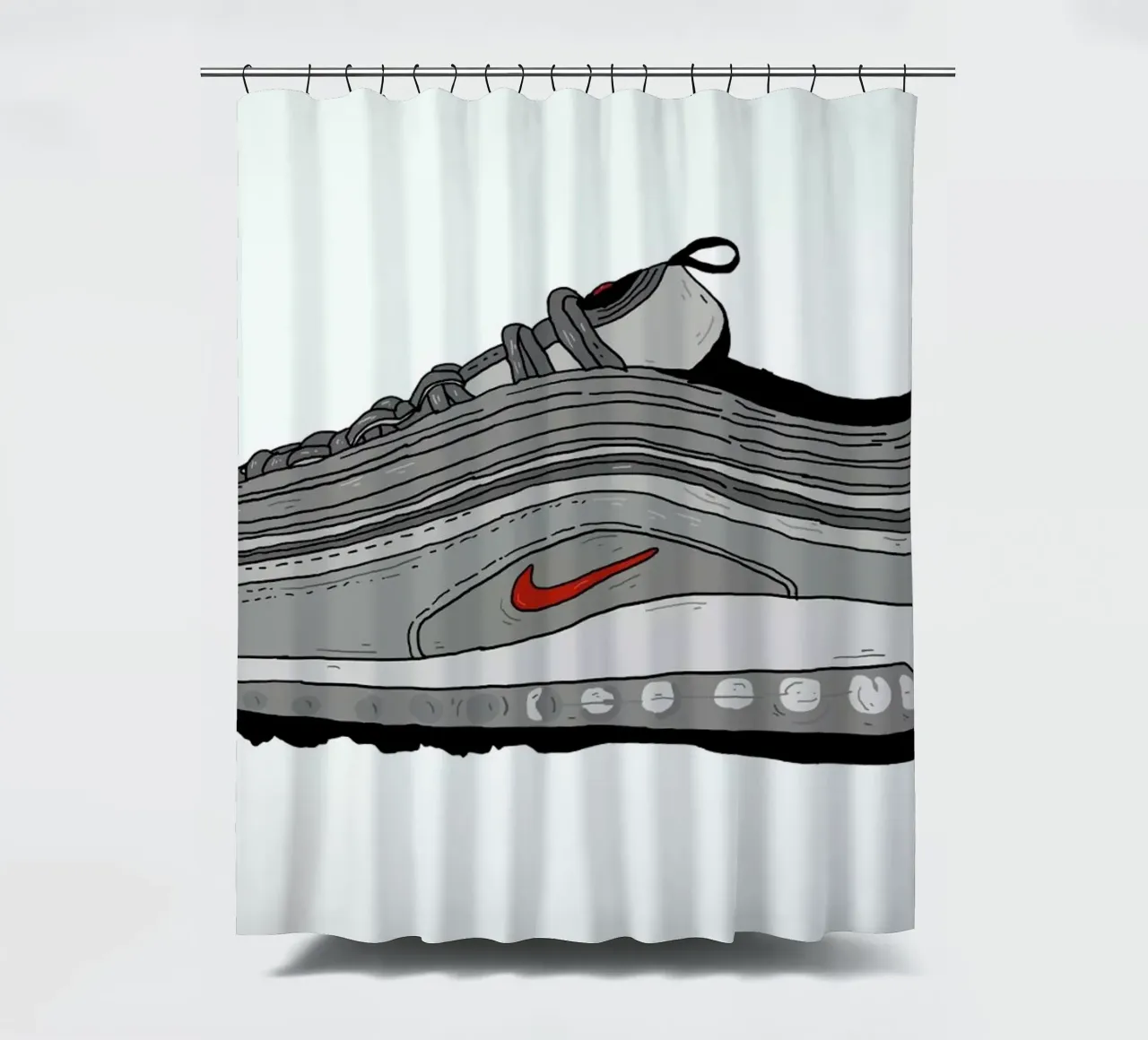 Airmax 97 shower curtain by Nick Cocozza