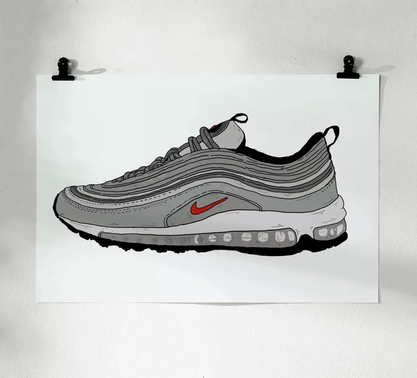 Airmax 97 poster da Nick Cocozza