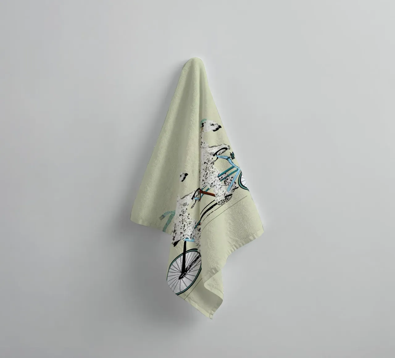 polar bears lets tandem asciugamano da bagno da Brian Buckley