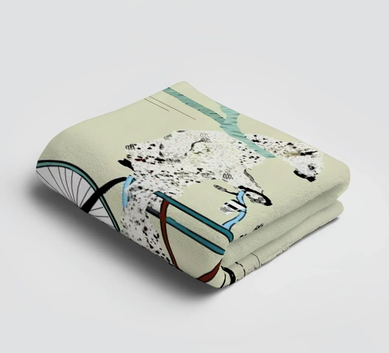 polar bears lets tandem asciugamano da bagno da Brian Buckley