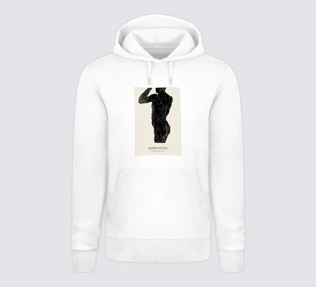 Stolk - Anatomical Study of the Back and Buttocks of a Man sudadera con capucha de Vintage by JUNIQE