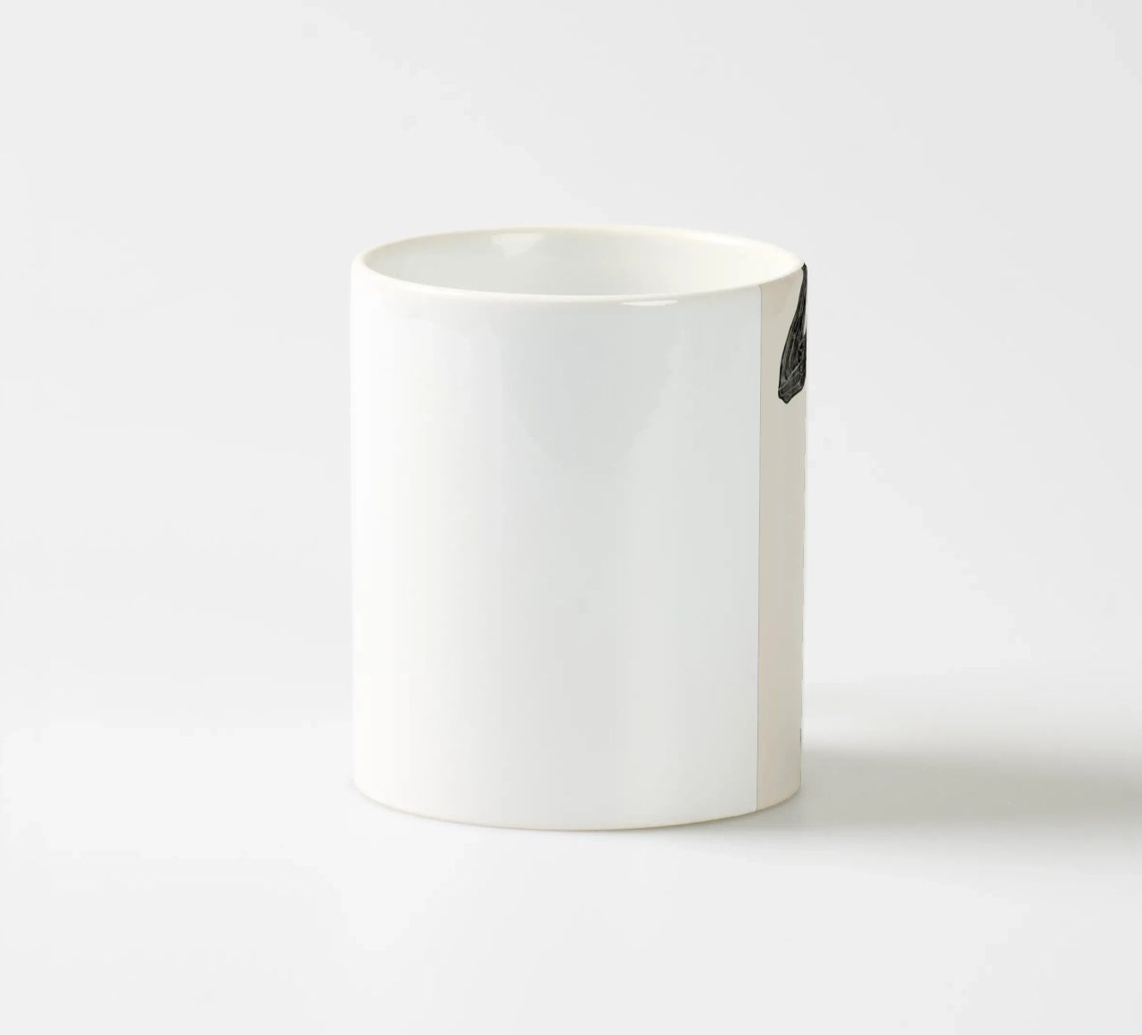 Stolk - Anatomical Study of the Back and Buttocks of a Man tazza in ceramica da Vintage by JUNIQE