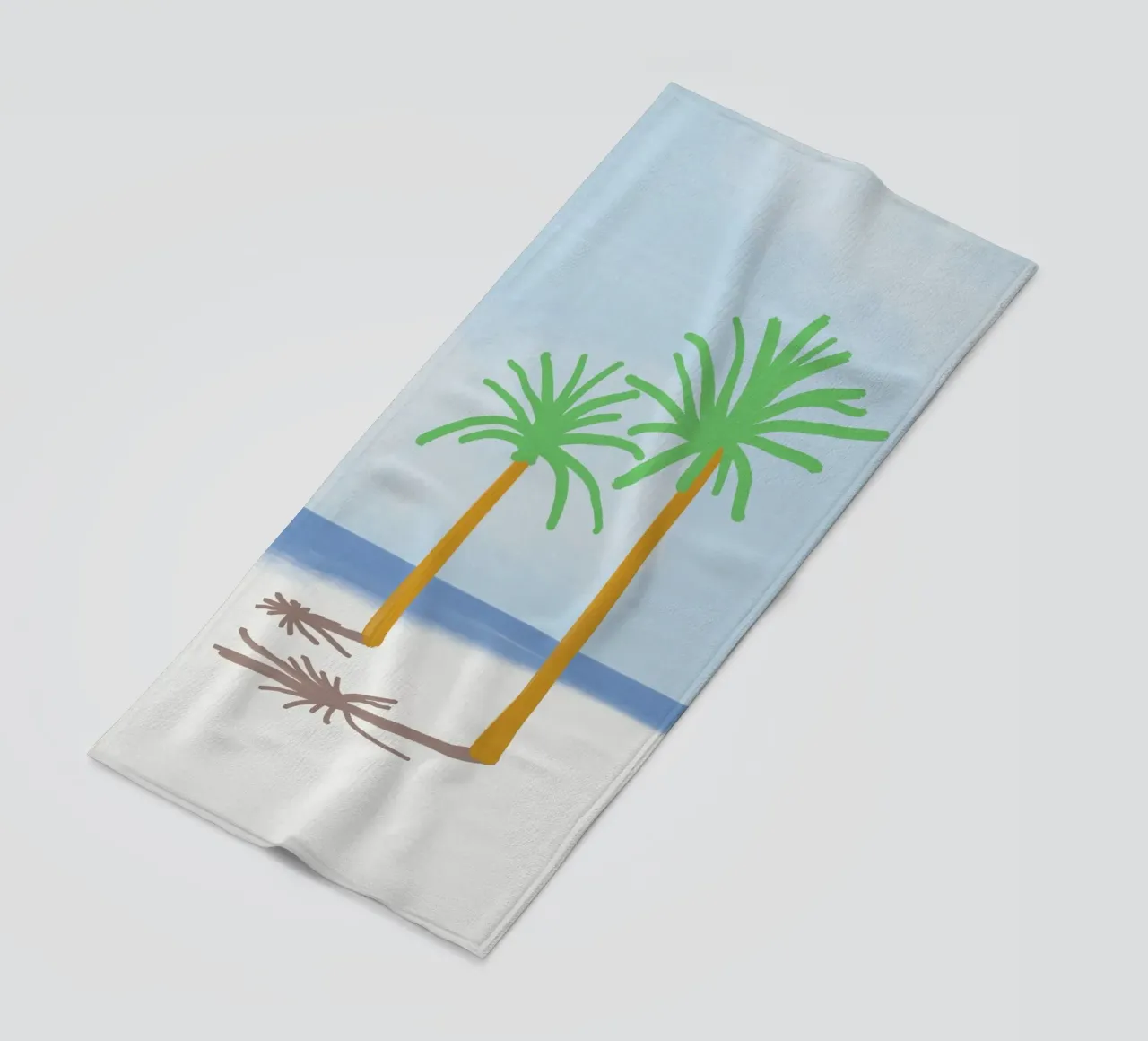 Ombra di palma telo mare da Little Dean