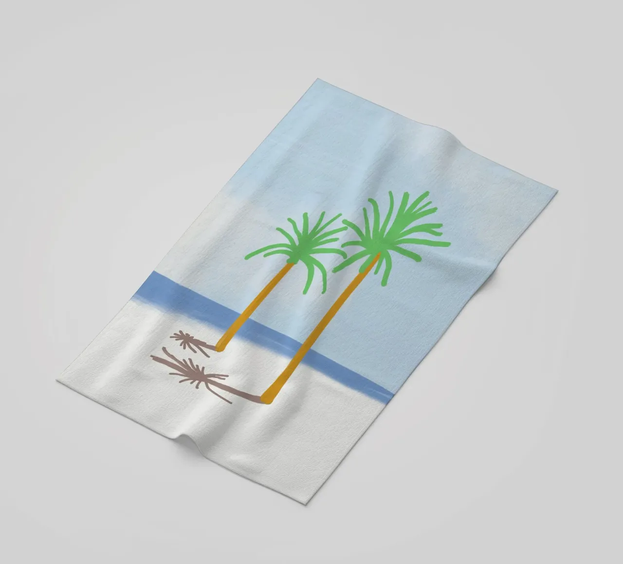 Ombra di palma telo mare da Little Dean