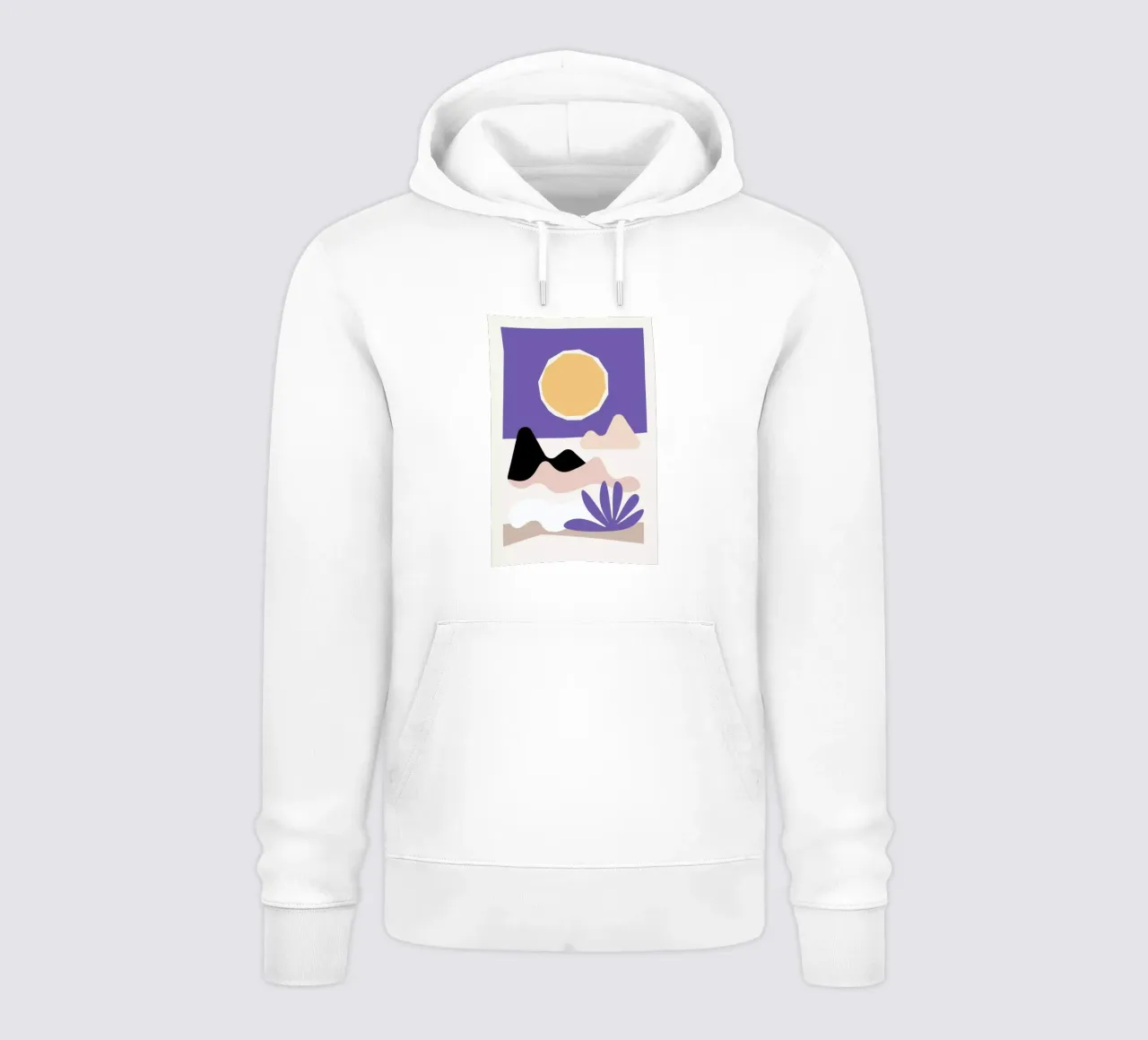 Desert Pantone felpa con cappuccio da Pure