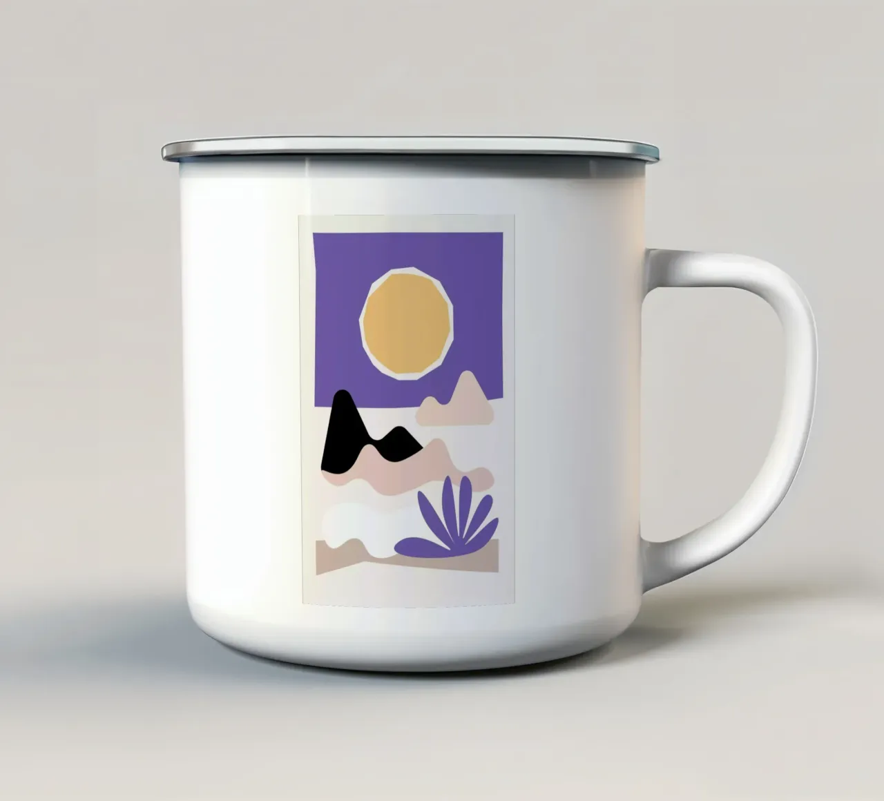 Desert Pantone tazza in smalto da Pure