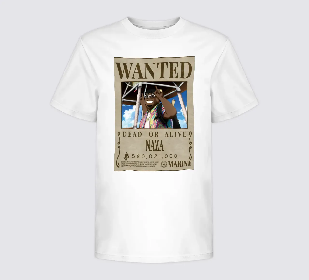 Wanted Naza kids t-shirt by Green