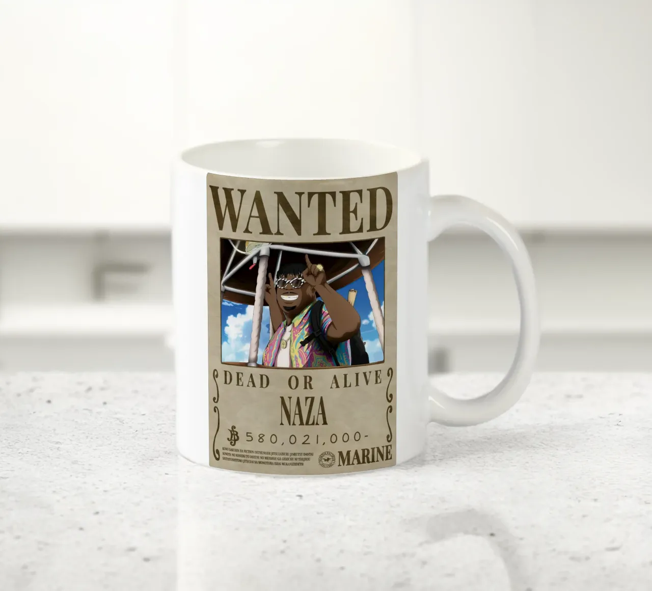 Naza recherchée mug en céramique de Green