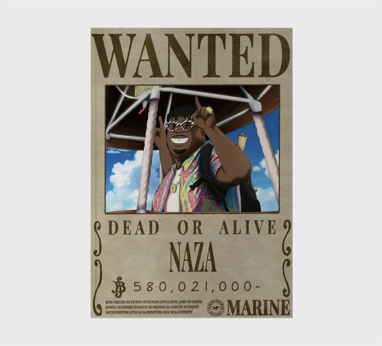 Naza recherchée carnet de notes de Green