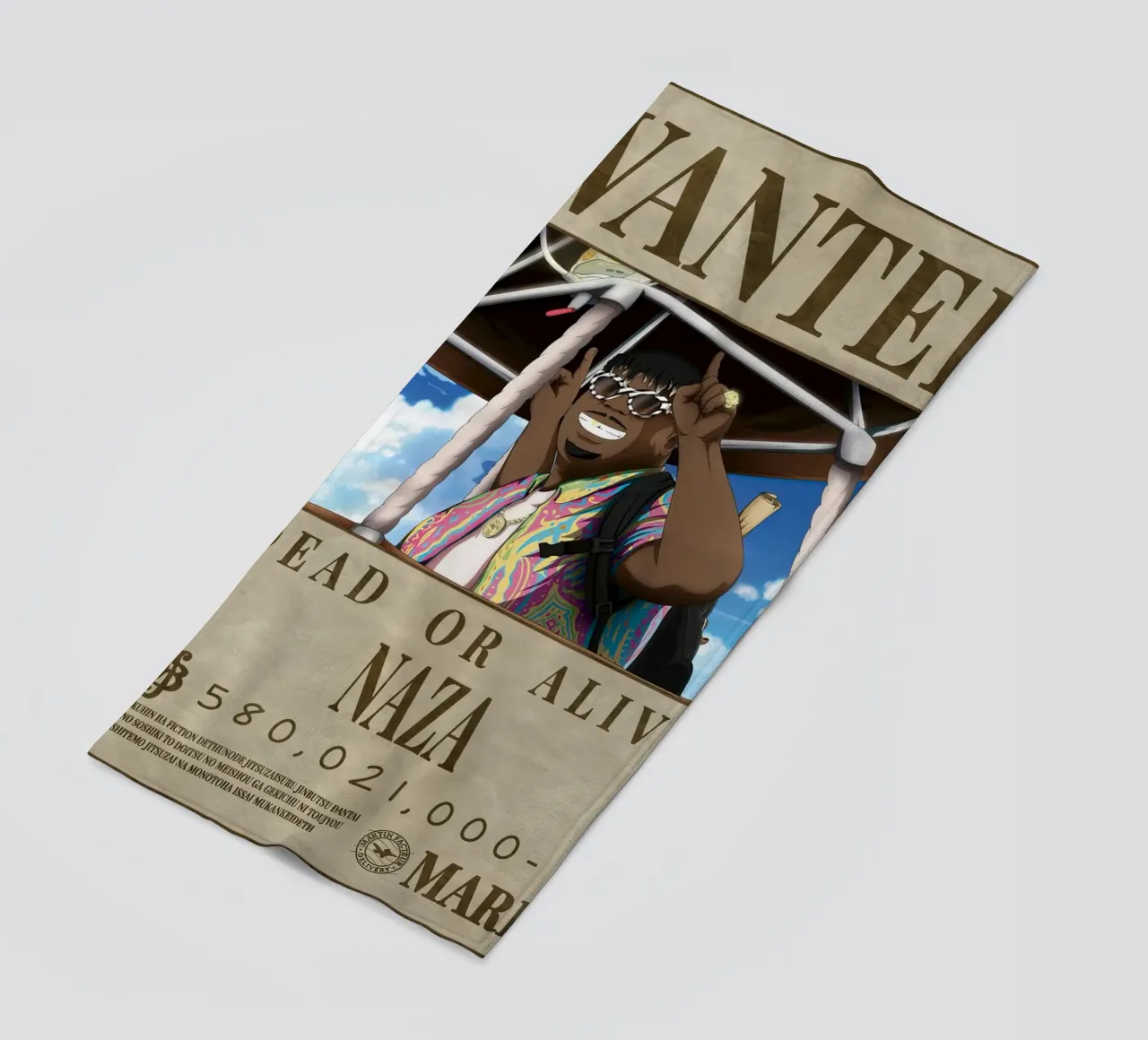 Wanted Naza beach towel by Green