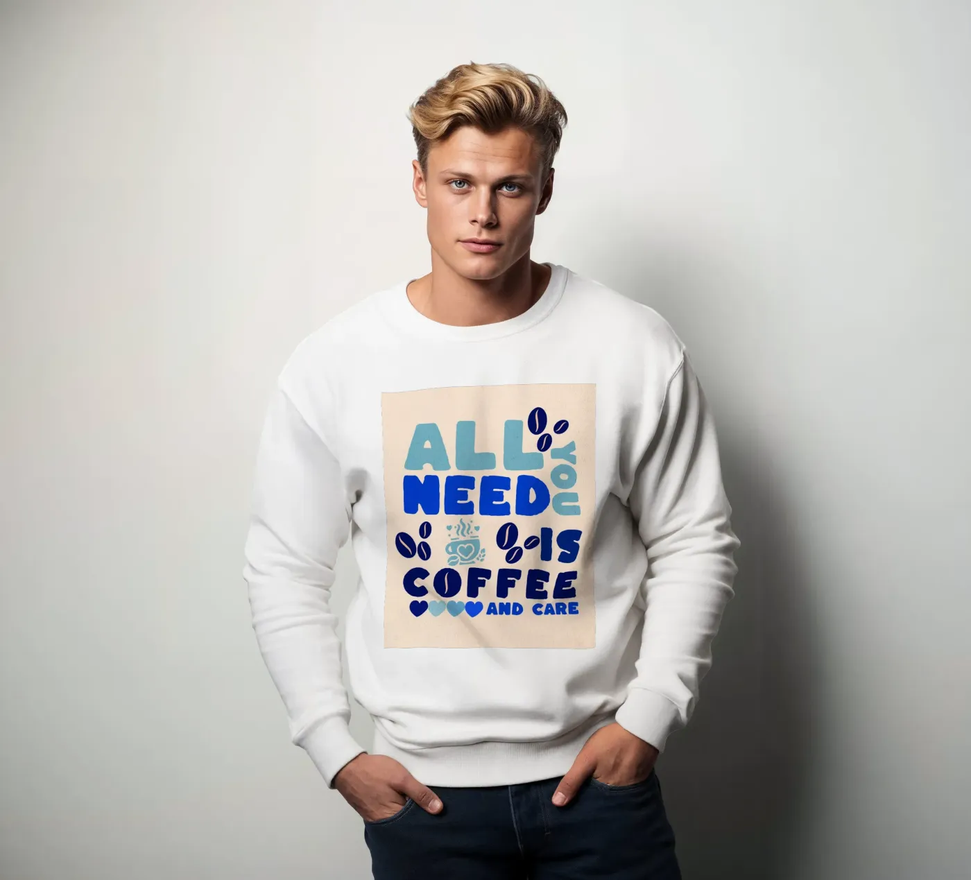 CAFFÈ E CURA felpa da Street Boutique