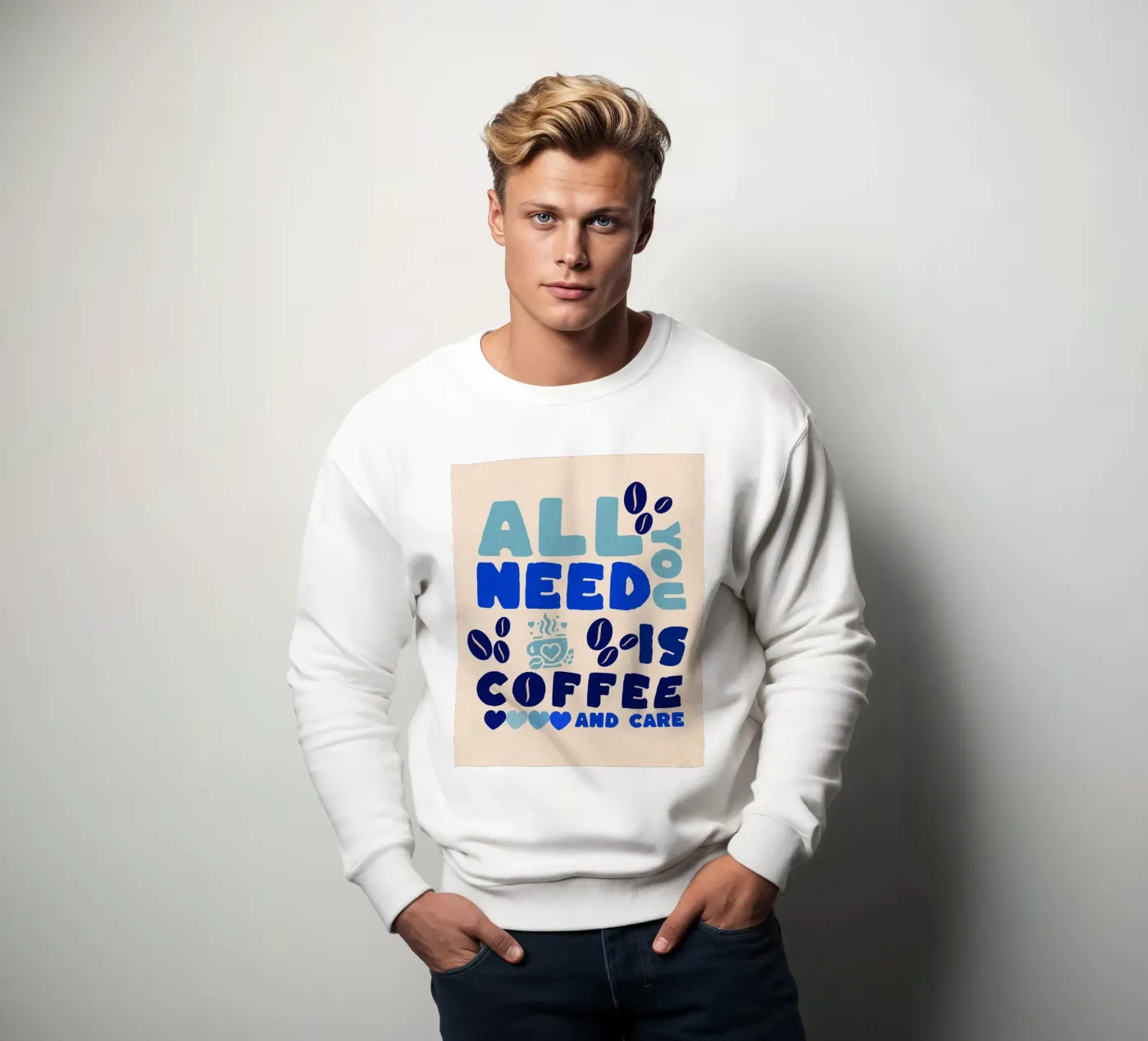 CAFFÈ E CURA felpa da Street Boutique