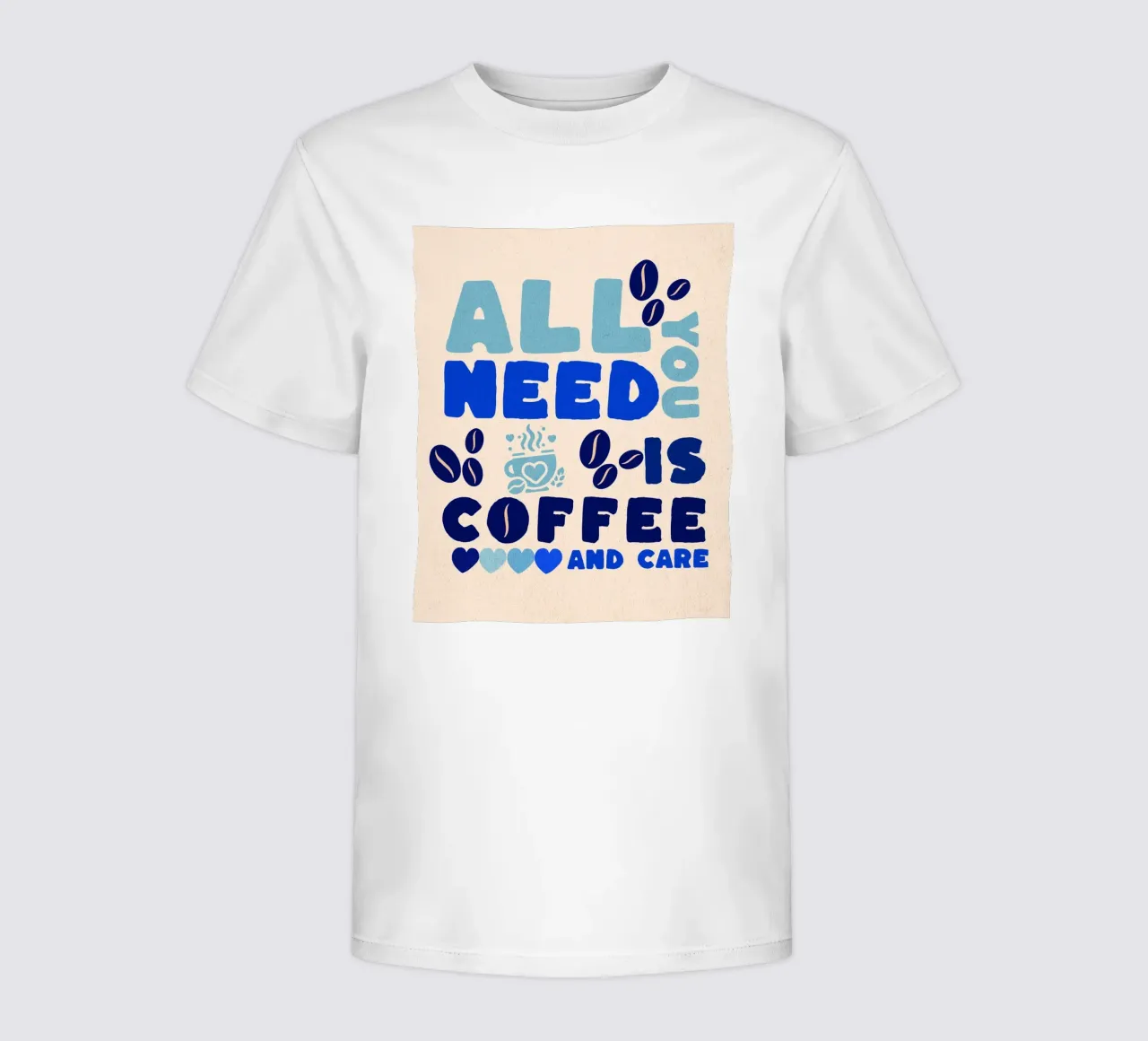 CAFFÈ E CURA t-shirt bambini da Street Boutique