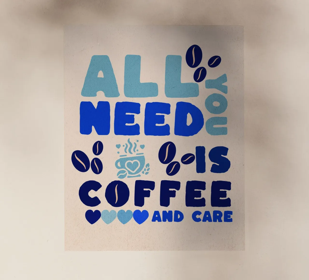 CAFFÈ E CURA pellicola backlit da Street Boutique