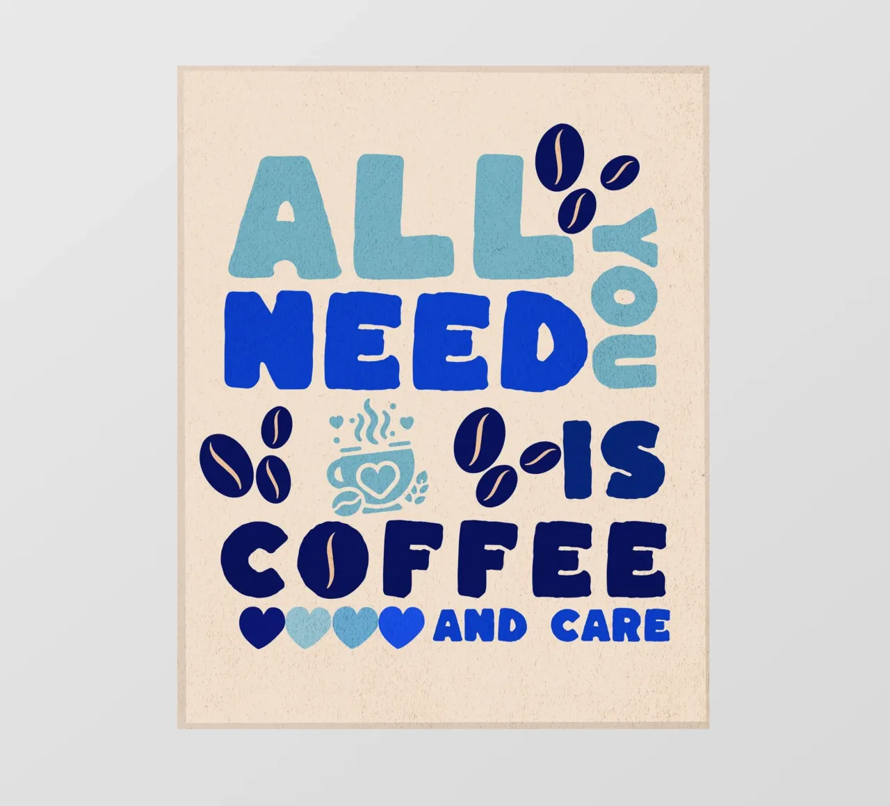 CAFFÈ E CURA pellicola backlit da Street Boutique