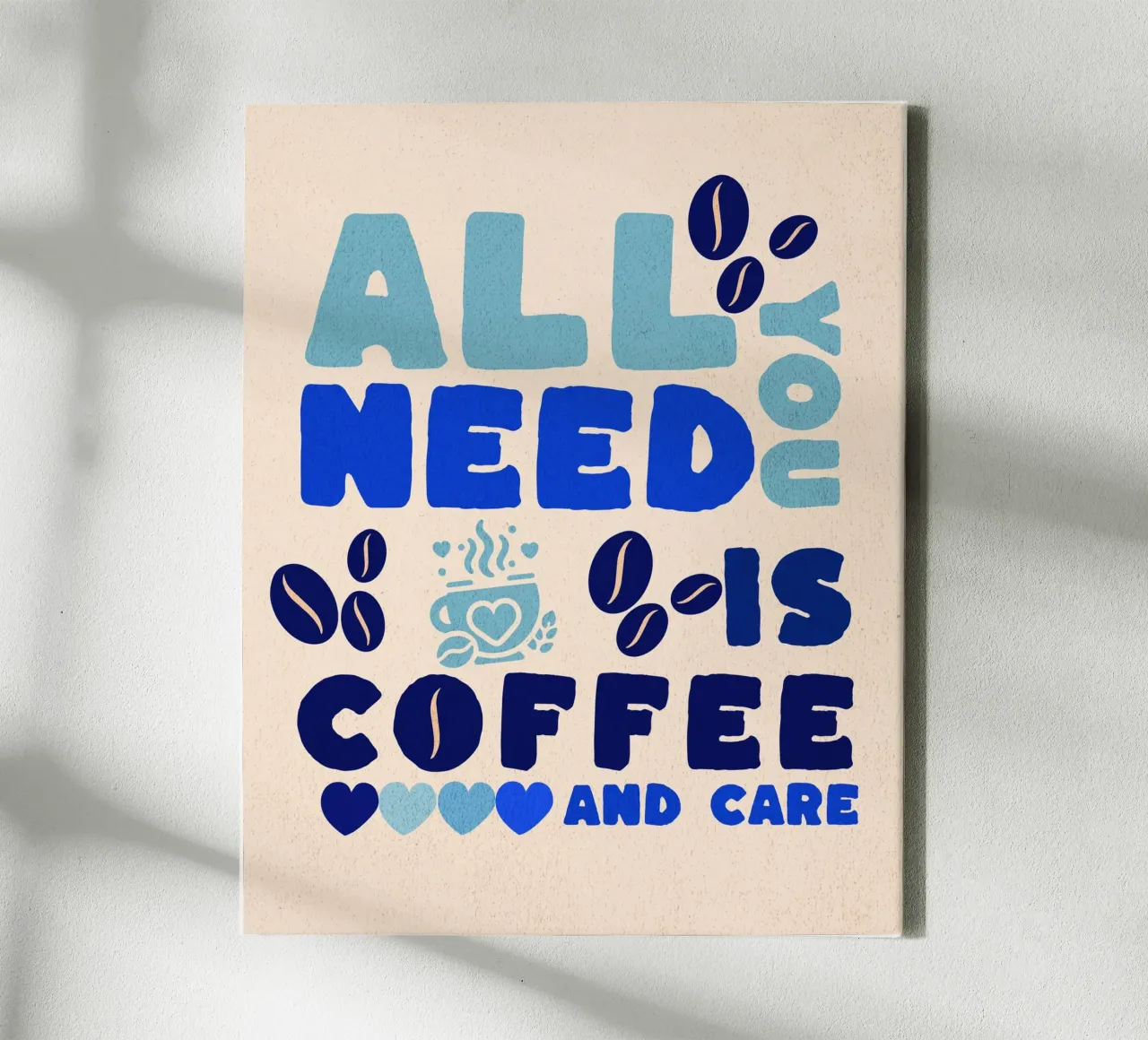 CAFFÈ E CURA tela da Street Boutique